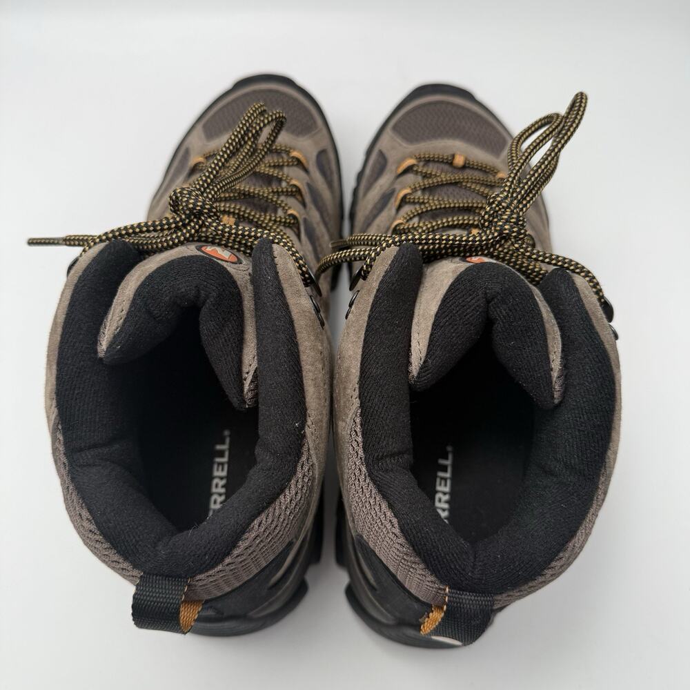 Merrell Moab 3 Mid Mens Rugged Hiking Boots Walnut Sz 11 Wide J035869 $150 MSRP - Picture 8 of 9